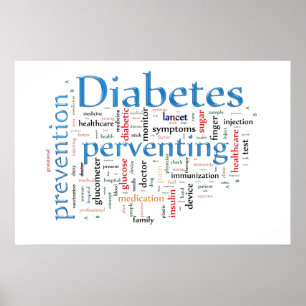 Póster Prevención de la diabetes