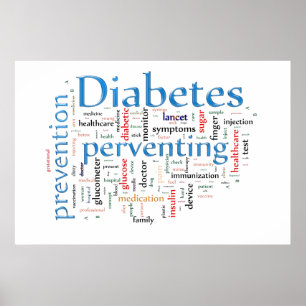 Póster Prevención de la diabetes