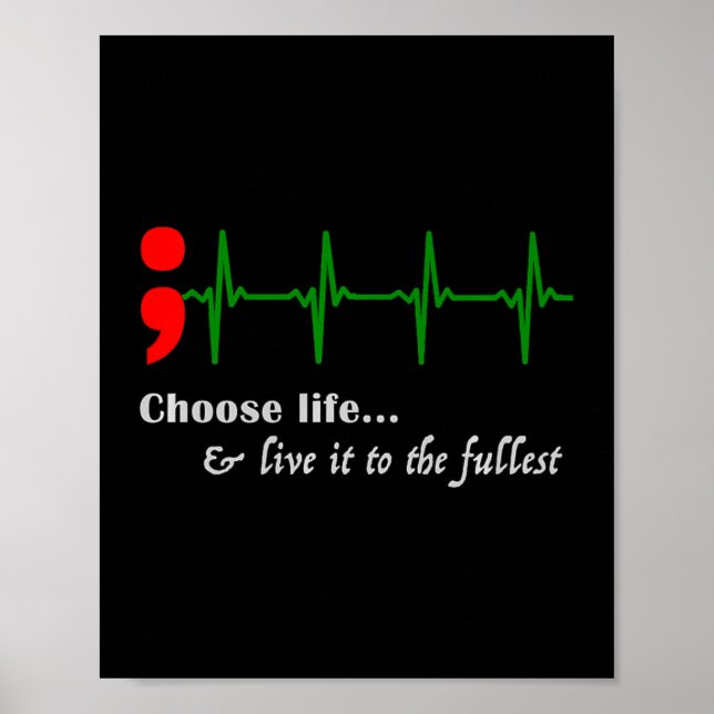 Póster Prevención de la toma de conciencia sobre el suici (Frente)