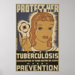 Póster Prevención de la tuberculosis ventilado