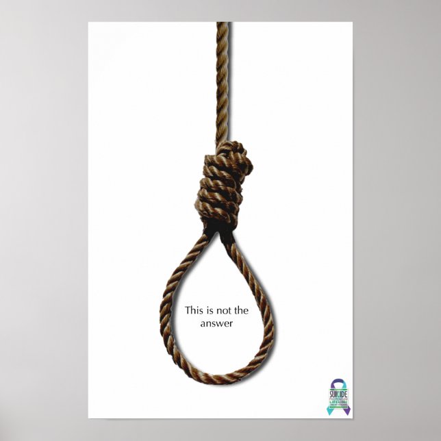 Póster Prevención del suicidio (Frente)
