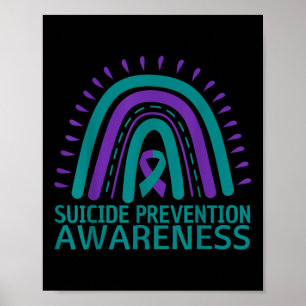 Póster Prevención del Suicidio Conciencia Salud Mental Ar