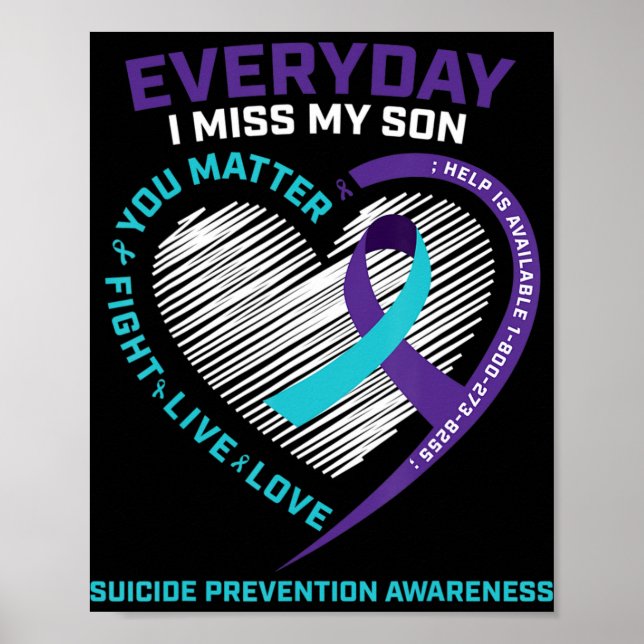 Póster Prevención del suicidio Regalos para mujeres de hi (Frente)