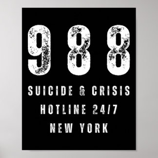 Póster Prevención del suicidio Sensibilización Depresión
