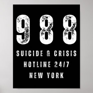 Póster Prevención del suicidio Sensibilización Depresión