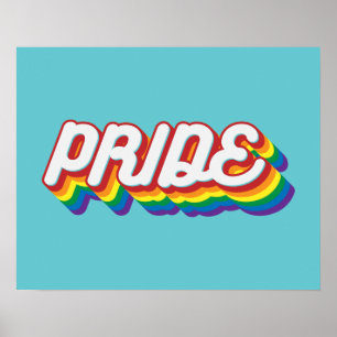 Póster Pride 70's Style