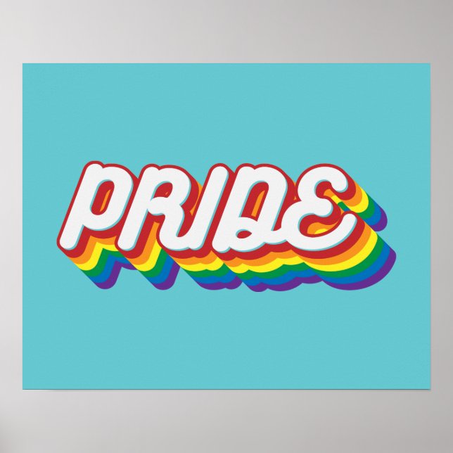 Póster Pride | 70's Style (Frente)