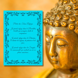 Póster Prière Refuges Trois Joyaux – Version Adulte