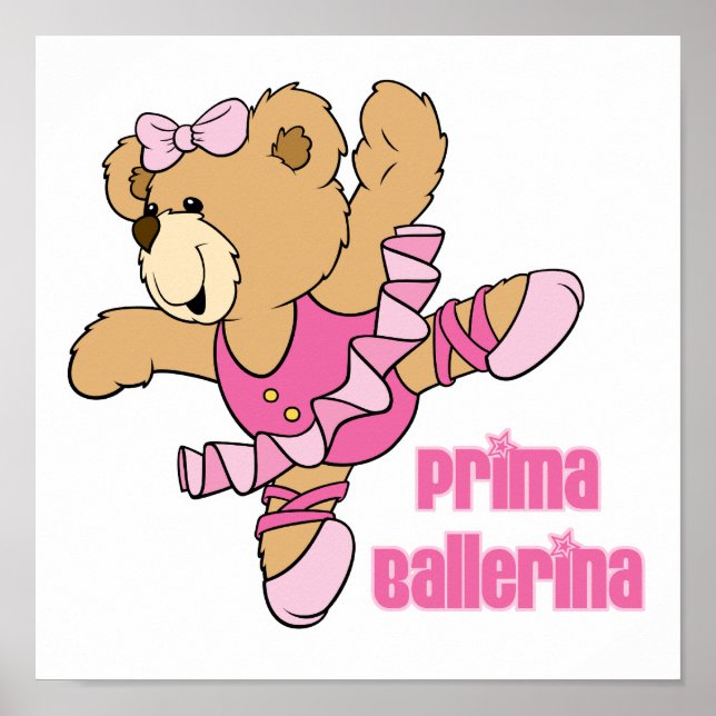 Póster Prima Ballerina Bear (Frente)