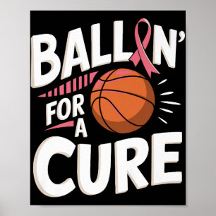 Póster Prima de básquetbol para la sensibilización sobre