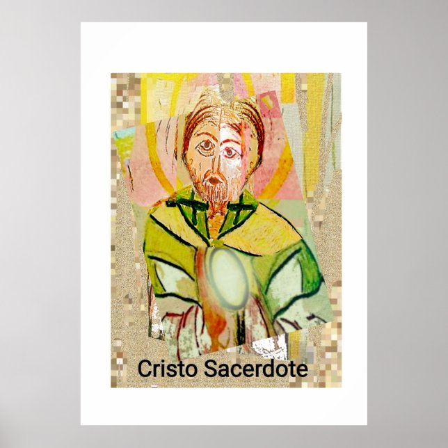Póster Primario de Cristo Dorado (Frente)