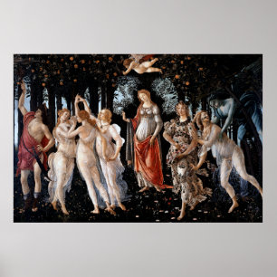 Póster Primavera Botticelli