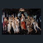 Póster Primavera Botticelli<br><div class="desc">Primavera por Botticelli. Retrato clásico de varias figuras en la naturaleza. Reproducción de obras famosas de imágenes artísticas de dominio público.</div>