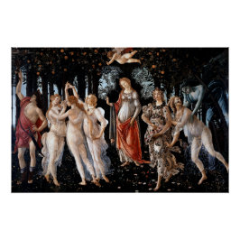 Póster Primavera Botticelli
