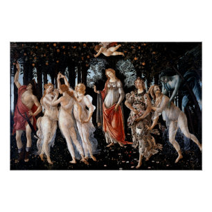 Póster Primavera Botticelli