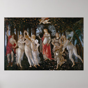 Póster Primavera Botticelli