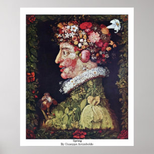 Póster Primavera De Giuseppe Arcimboldo