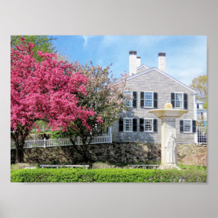 Póster Primavera de la madre peregrina Plymouth MAMÁES