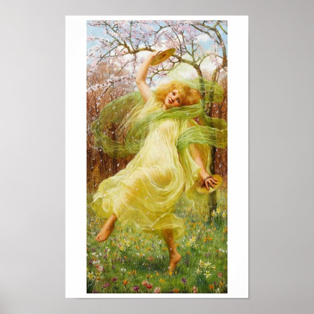 Póster Primavera de William Savage Cooper  (Frente)