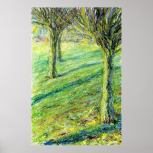 Póster Primavera en el West Park, Long Eaton (impresión)