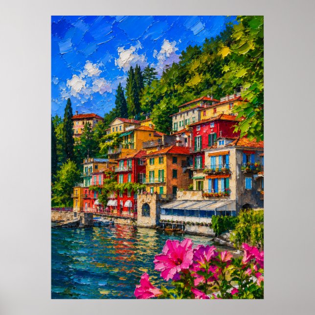 Póster Primavera en Italia  (Frente)