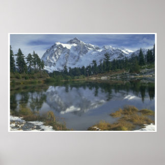 Póster Primavera en las altas montañas