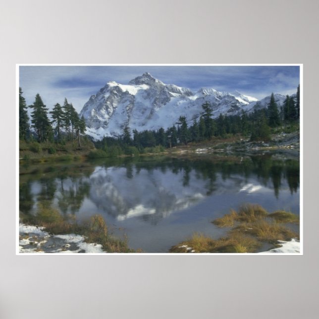 Póster Primavera en las altas montañas (Frente)