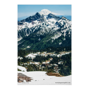 Póster Primavera en las montañas
