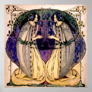 Póster Primavera - Frances MacDonald