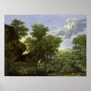 Póster Primavera, o el jardín de Eden