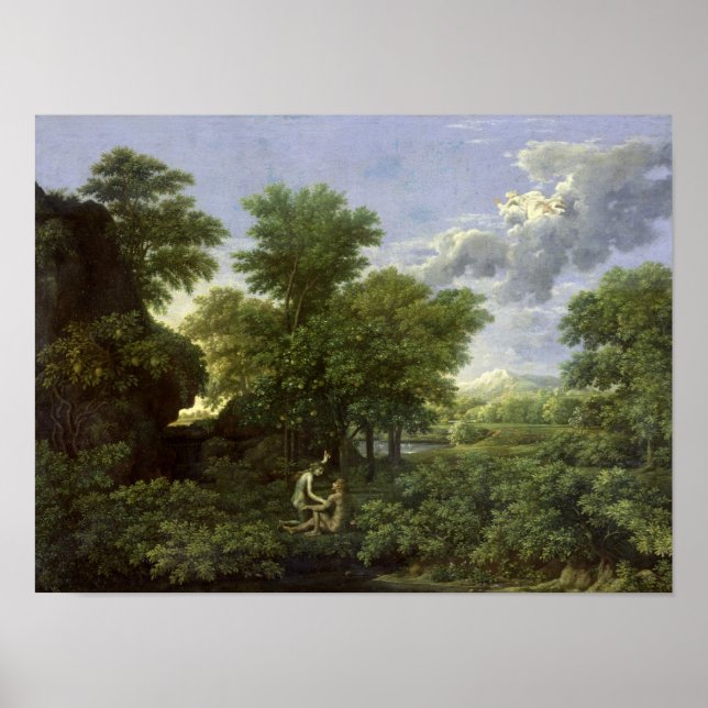 Póster Primavera o el Jardín del Edén (Frente)