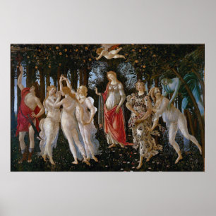 Póster Primavera por Sandro Botticelli (c 1470-80)