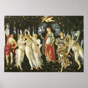 Póster Primavera, Sandro Botticelli Bella Artes