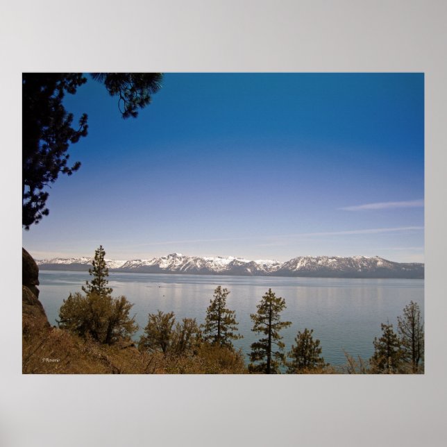 Póster Primavera tardía en el lago Tahoe (Poster) (Frente)