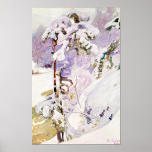 Póster Primavera temprana, Pekka Halonen Fine Art