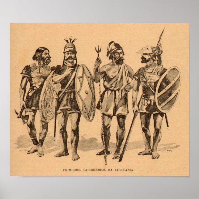 Póster Primeiros Guerreiros da Lusitania (Frente)