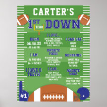 Primer año de espuma de primer cumpleaños del fútb