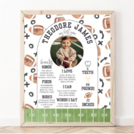 Póster Primer año en que el Poster de Fútbol cumplió su p