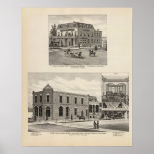 Póster Primer Banco Nacional, Kansas 2