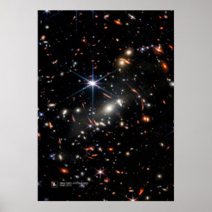 Póster Primer campo profundo de James Webb (James Webb/JW