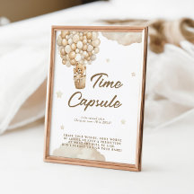 Primer cumpleaños del bebé Teddy Bear cápsula de t