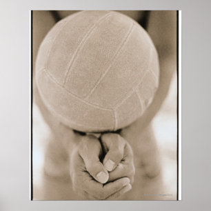 Póster Primer del voleibol