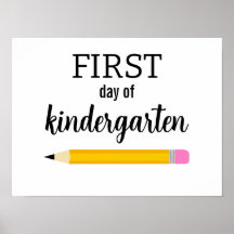 Primer día de clase de Personalizado escolar