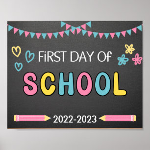 Póster Primer día de clases