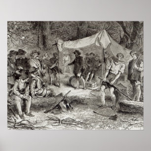 Póster Primer día en Jamestown