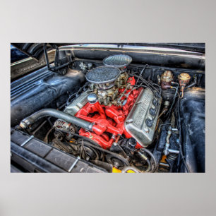 Póster Primer General Hemi