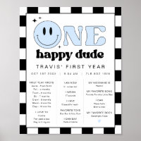 Primer hito de cumpleaños de TRAVIS Happy Dude