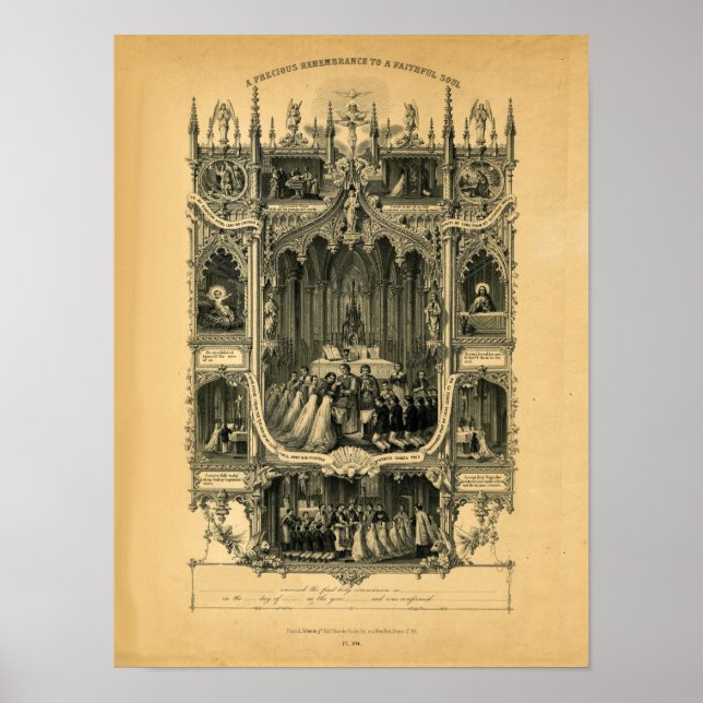 Póster Primer monumento a la memoria personal de la comun (Frente)