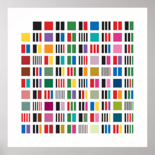 Póster Primer Poster de factor - Blanco