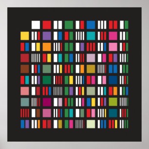 Póster Primer Poster de factor - Negro